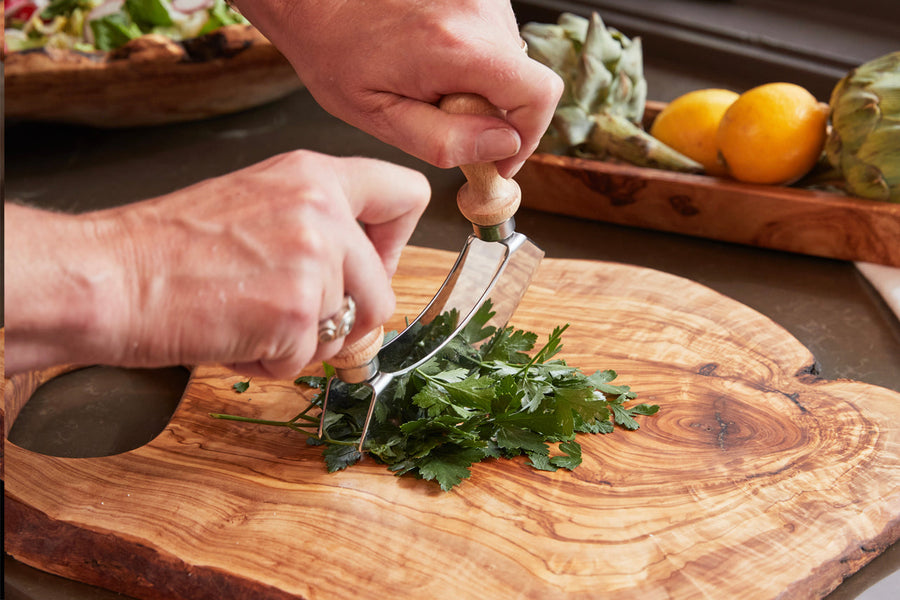 Italian Olivewood Charcuterie & Cutting Board