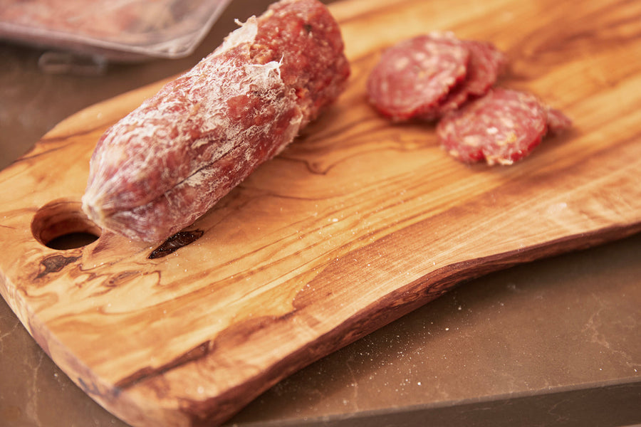 Italian Olivewood Charcuterie Board - with Hole