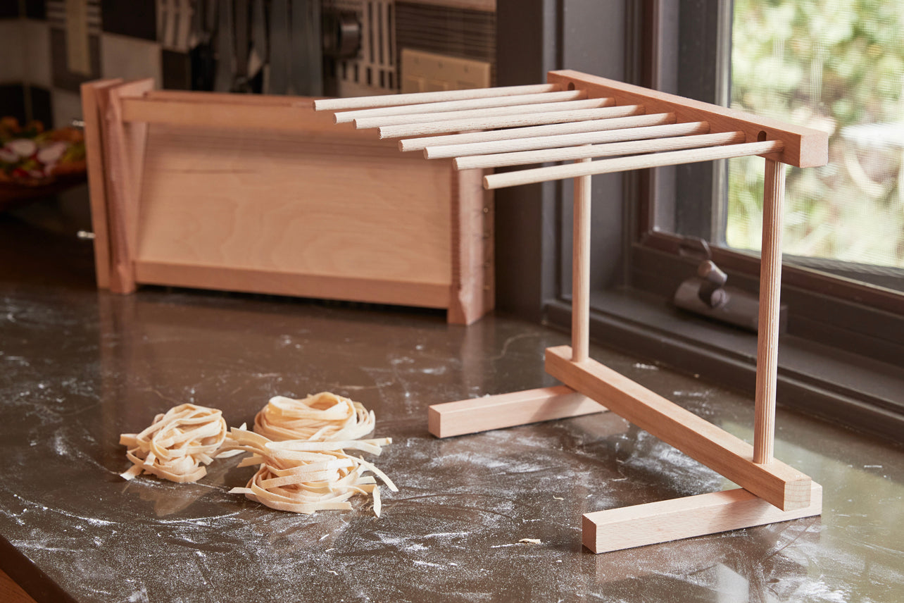 Acacia pasta drying rack sale