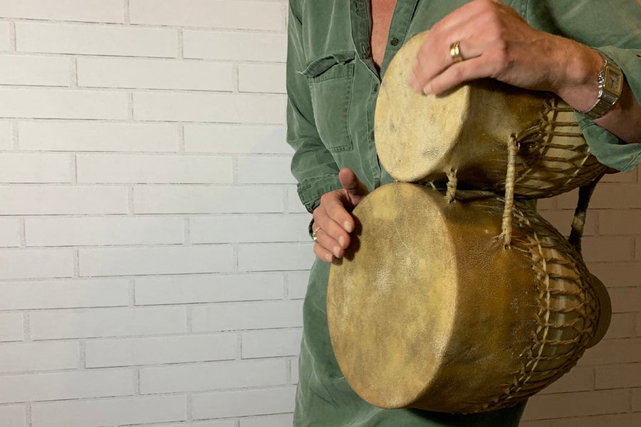 Moroccan Tam-Tam Double Drum